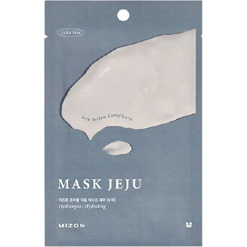 Mizon Hydrangea Jeju Mask - Hydratačn&iacute; pl&aacute;t&yacute;nkov&aacute; maska