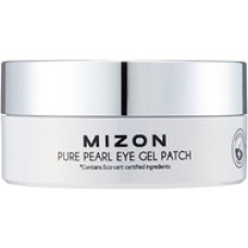 Mizon Pure Pearl Eye Gel Patch ( 60 ks x 1,4 g ) - Pr&eacute;miov&aacute; očn&iacute; hydrogelov&aacute; maska s b&iacute;lou perlou a diamantem vr&aacute;sky a rozjasněn&iacute; pleti