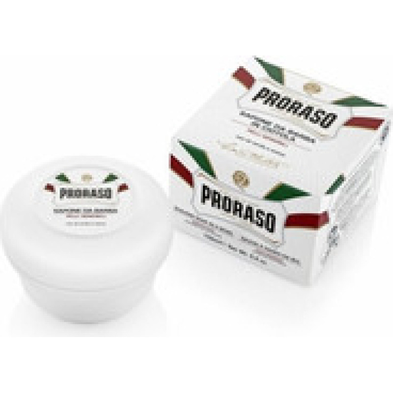 Proraso White Shaving Soap - Shaving soap for sensitive skin with green tea