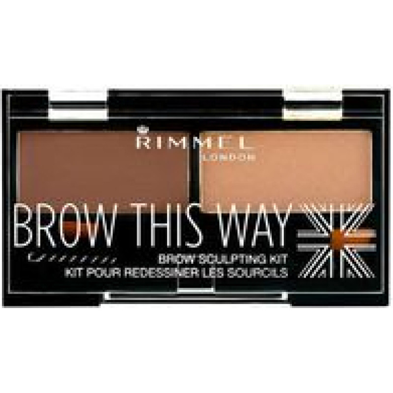 Rimmel Brow This Way Sculpting Kit - Set for the perfect eyebrow 2.4 grams