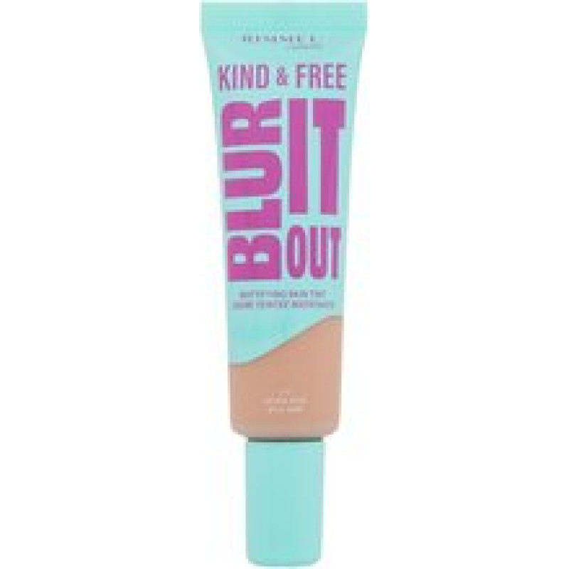 Rimmel Kind & Free Blur It Out Mattifying Skin Tint - Lehk&yacute; matuj&iacute;c&iacute; make-up pro sm&iacute;&scaron;enou a mastnou pleť 30 ml