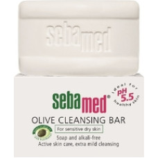 Sebamed Sensitive Skin Olive Cleansing Bar - Tuh&eacute; m&yacute;dlo