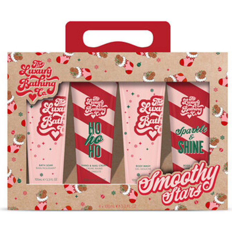 The Luxury Bathing Company D&aacute;rkov&aacute; sada pečuj&iacute;c&iacute; kosmetiky ( V&aacute;nočn&iacute; cukrovinky, Kakao & Vanilka )