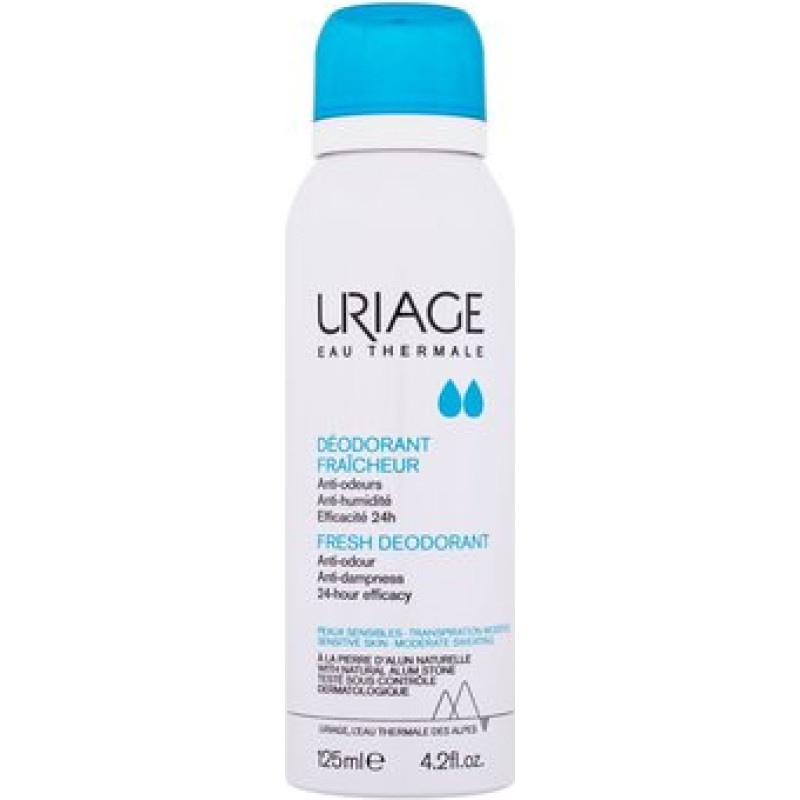 Uriage Fresh Deodorant Sensitive Skin - Deospray