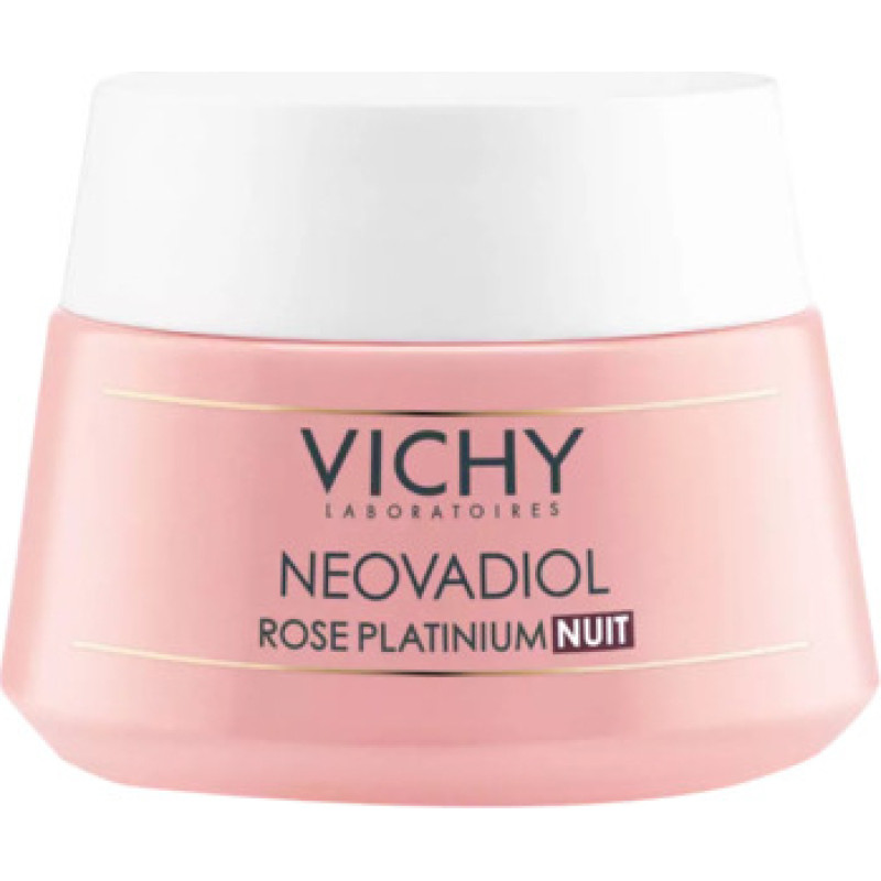 Vichy Neovadiol Rose Platinium Night Cream - Night revitalizing cream for mature skin