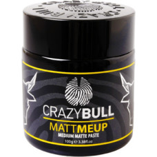 Crazybull Matt Meup Medium Matte Paste - Stylingov&aacute; pasta na vlasy