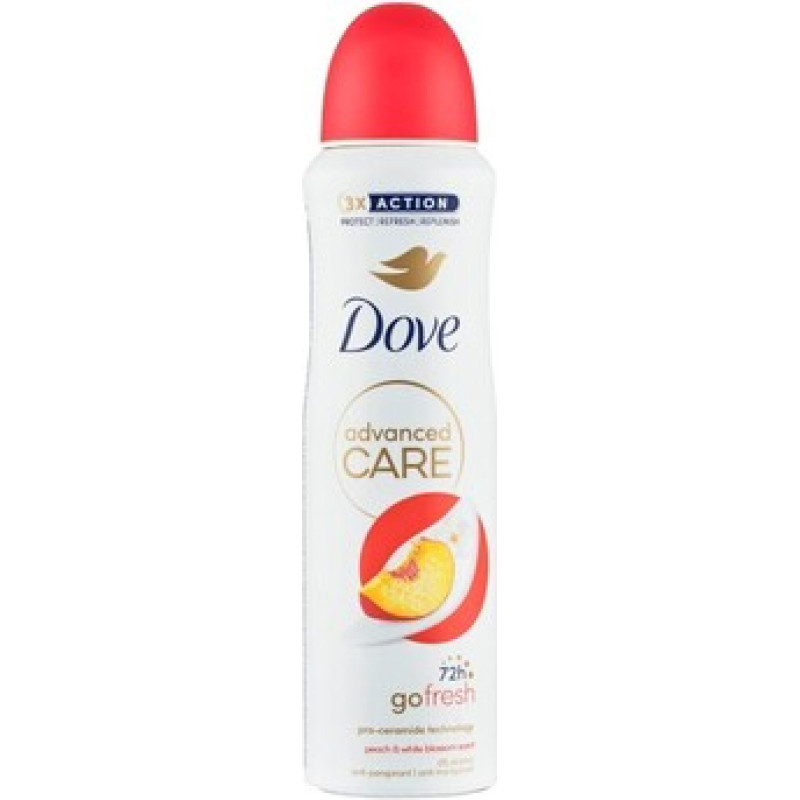 Dove Advanced Care Peach & White Blossom Deodorant - Deodorant ve spreji