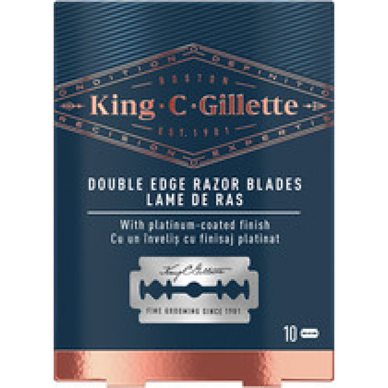 Gillette King Double Edge Razor Blades
