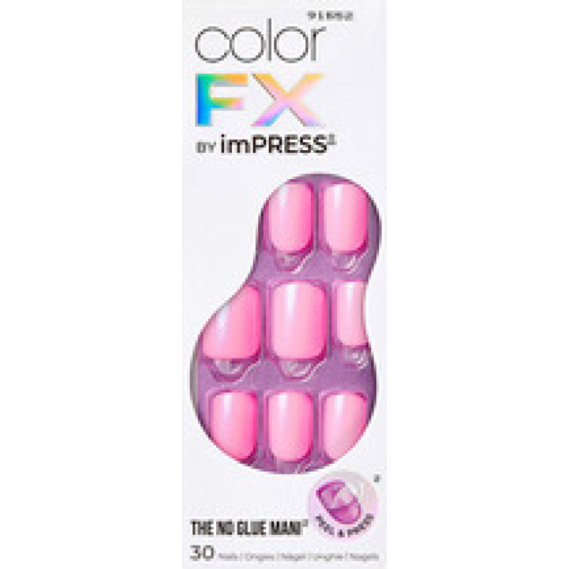 Impress Color FX - Late Night - Nalepovac&iacute; nehty 30 ks