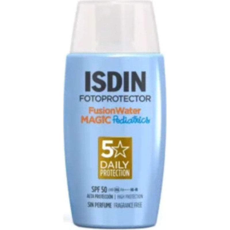 Isdin Fotoprotector Fusion Water Magic Pediatrics SPF 50 - Kr&eacute;m na opalov&aacute;n&iacute; pro děti