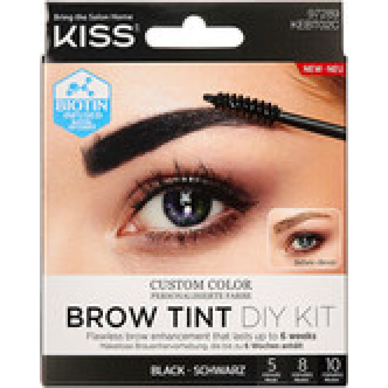 Kiss My Face Brow Tint Diy Kit - Eyebrow set 20 ml