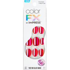 Kiss My Face imPRESS Color FX Floating Nails - Samolep&iacute;c&iacute; nehty ( 30 ks )