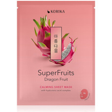 Korika Superfruits Drač&iacute; ovoce Calming Sheet Mask - Zklidňuj&iacute;c&iacute; pl&aacute;t&yacute;nkov&aacute; maska