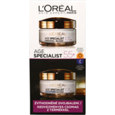 L&acute;or&eacute;al Set of Day and Night Anti-wrinkle Age Special ist 55+ 2 x 50 ml