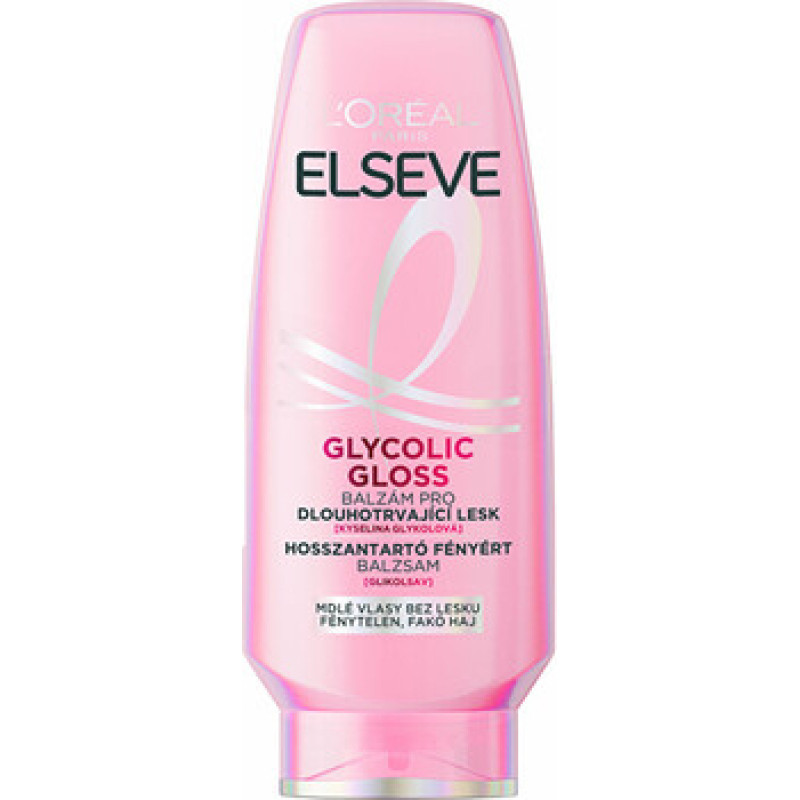 L&acute;or&eacute;al Professionnel Elseve Glycolic Gloss Balsam - Balz&aacute;m pro dlouhotrvaj&iacute;c&iacute; lesk vlasů