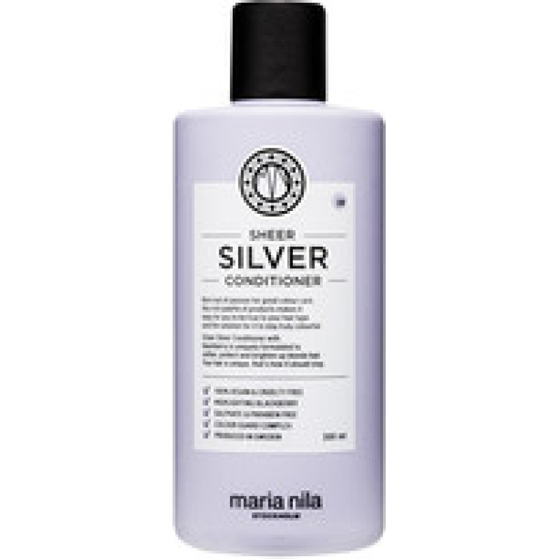 Maria Nila Sheer Silver Conditioner - Moisturizing conditioner neutralizing yellow tones of hair