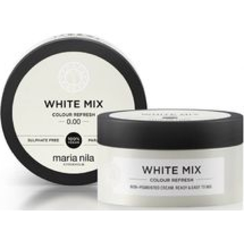 Maria Nila White Colour Refresh Mask - Nourishing mask without color pigments to complete pastel shades