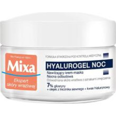 Mixa Hyalurogel Night Moisturizing Night Cream-Mask - Nočn&iacute; kr&eacute;m