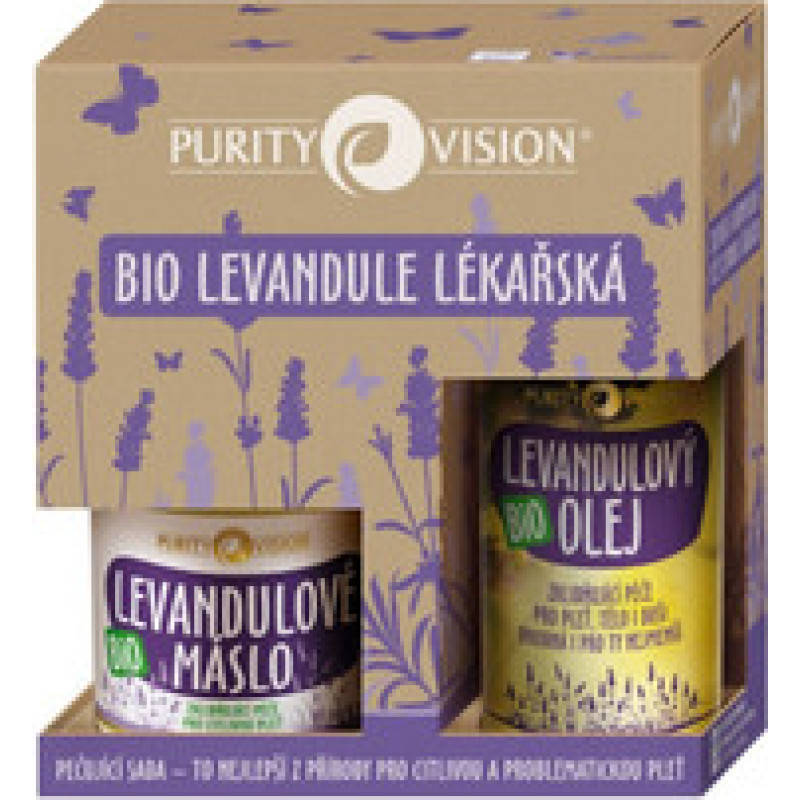 Purity Vision Care set with medicinal lavender