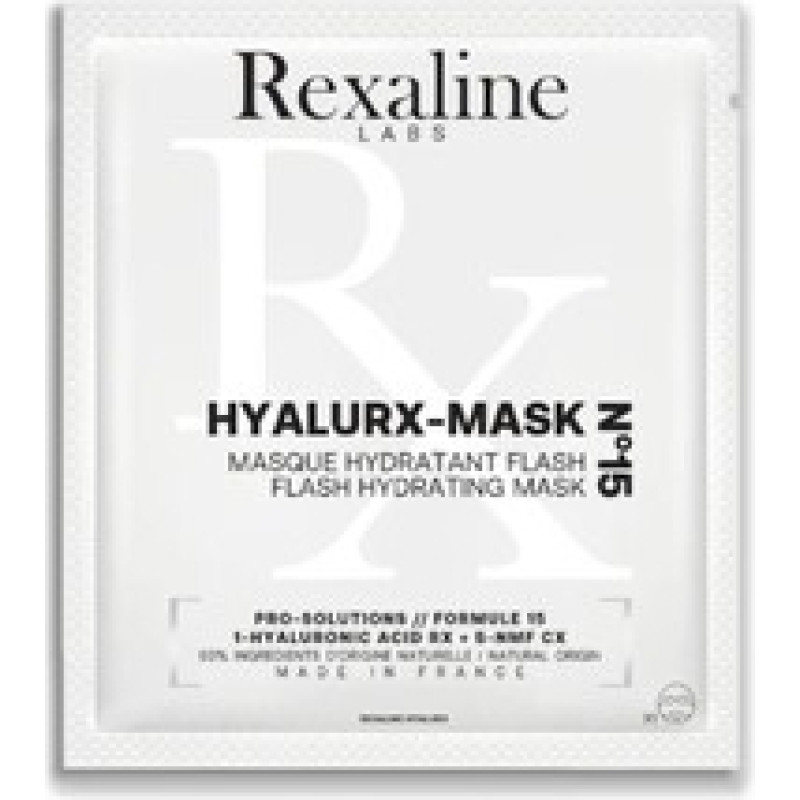 Rexaline Hyalurx Flash Hydrating Mask - Pl&aacute;t&yacute;nkov&aacute; maska pro okamžitou hydrataci