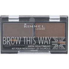 Rimmel Brow This Way Scuplting Kit - Set for perfect eyebrows 2 g