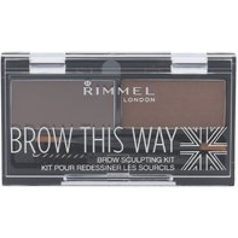 Rimmel Brow This Way Scuplting Kit - Set for perfect eyebrows 2 g