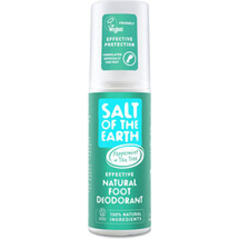 Salt-Of-The-Earth Natural Foot Deodorant