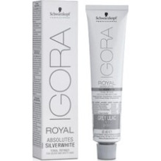 Schwarzkopf Professional Igora Royal SilverWhite Permanent White Refining Color Creme - Demi-permanentn&iacute; barva pro lehk&eacute; nat&oacute;nov&aacute;n&iacute; b&iacute;l&yacute;ch vlasů