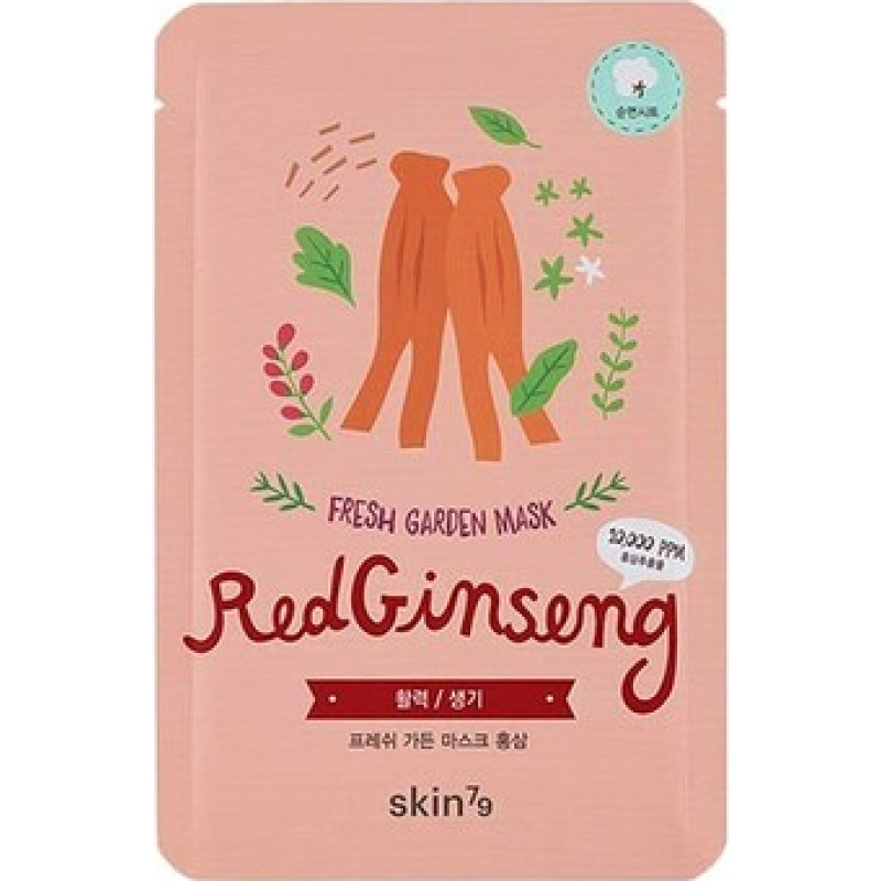 Skin79 Red Ginseng Fresh Garden Mask - Pl&aacute;t&yacute;nkov&aacute; maska