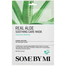 Some By Mi Real Aloe Soothing Care Mask - Zklidňuj&iacute;c&iacute; maska s aloe vera