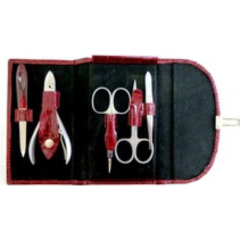 Surgana Manicure set Crocodile - 5 tools