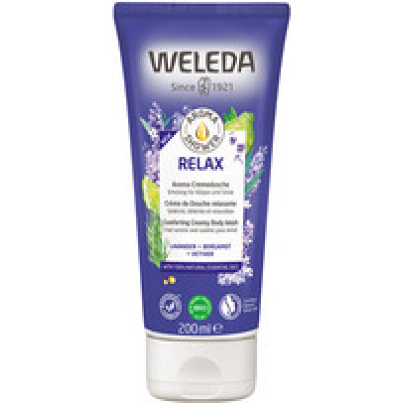 Weleda Aroma Shower Relax Comforting Creamy Body Wash - Soothing shower cream