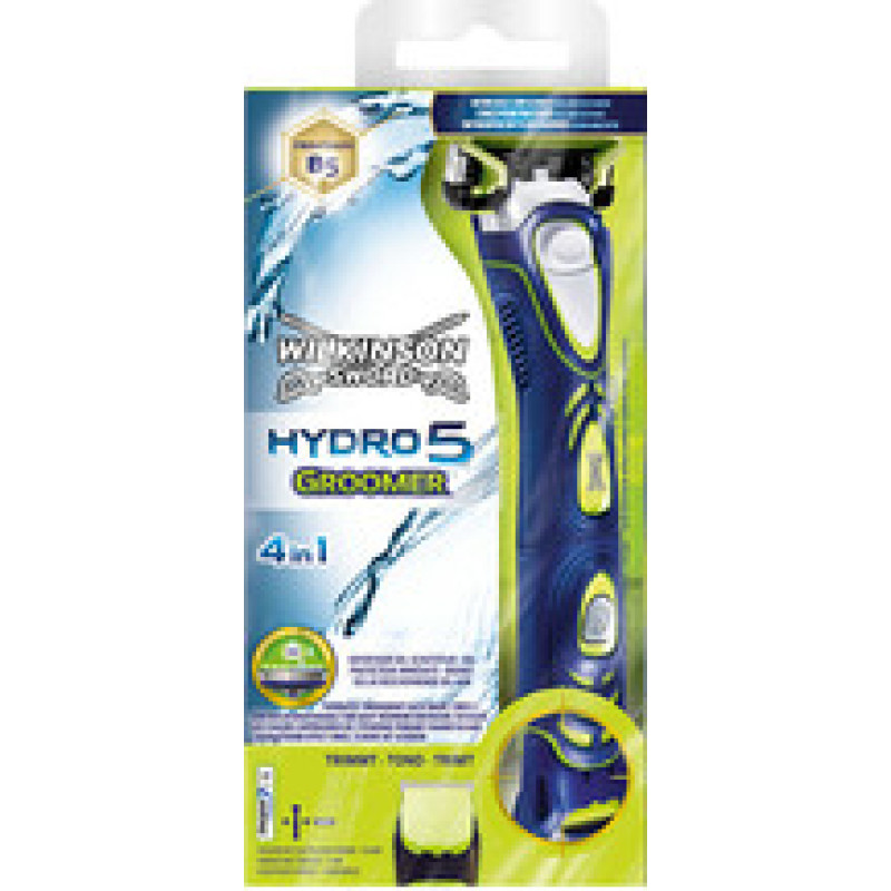 Wilkinson Sword Hydro 5 Groomer - Battery shaver + 1 spare head