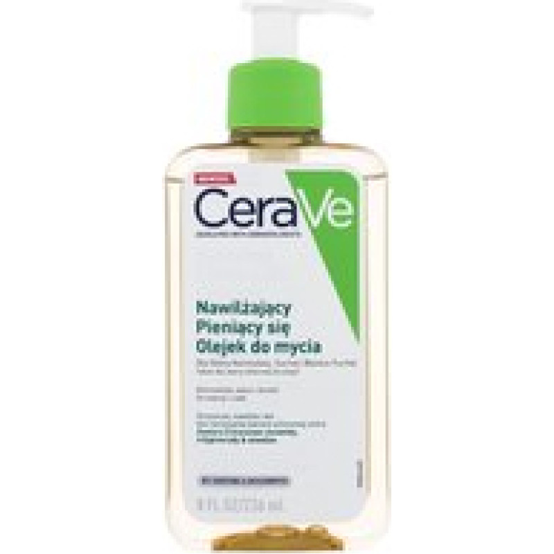 Cerave Facial Cleansers Hydrating Foaming Oil Cleanser