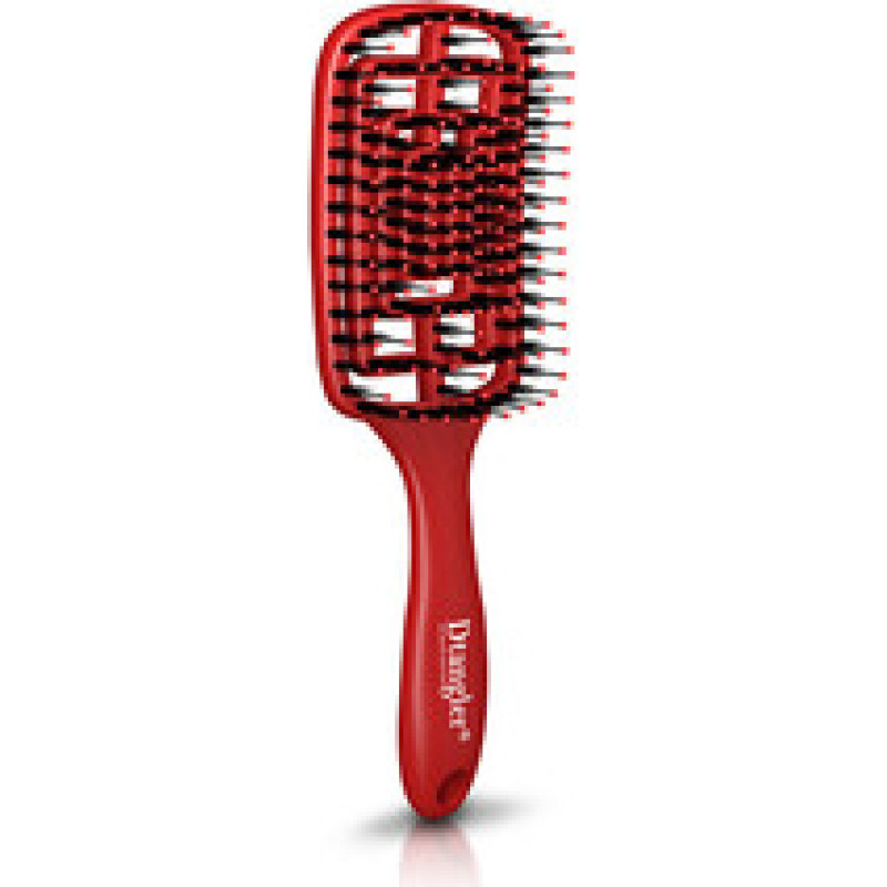 Dtangler Dry Blow GLOW AND GO Red Scarlett - Kart&aacute;č na vlasy