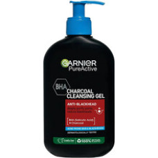 Garnier Charcoal Cleansing Gel - Čistic&iacute; gel proti čern&yacute;m tečk&aacute;m