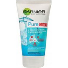 Garnier Pure - cleaning gel, scrub and mask against imperfections 3in1