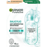 Garnier Salicylic Serum Mask - Maska proti nedokonalostem pleti