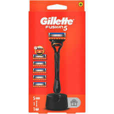 Gillette Fusion - Holic&iacute; strojek + 5 hlavic
