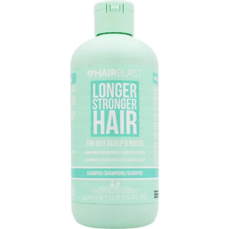 Hairburst Longer Stronger Hair Oily Scalp & Roots Shampoo - Čistic&iacute; &scaron;ampon pro rychle se mast&iacute;c&iacute; vlasy