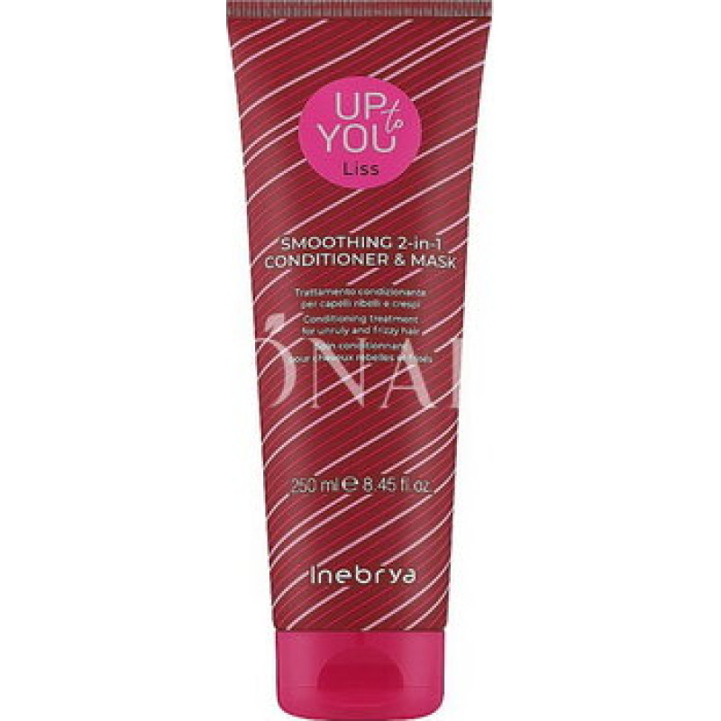 Inebrya Up to You Liss Smoothing 2-in-1 Mask & Conditioner - Uhlazuj&iacute;c&iacute; a o&scaron;etřuj&iacute;c&iacute; k&uacute;ra 2 v 1