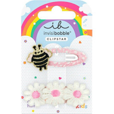 Invisibobble Snap Clip Kids Happy Spring Bee - Sponka do vlasů 2 ks