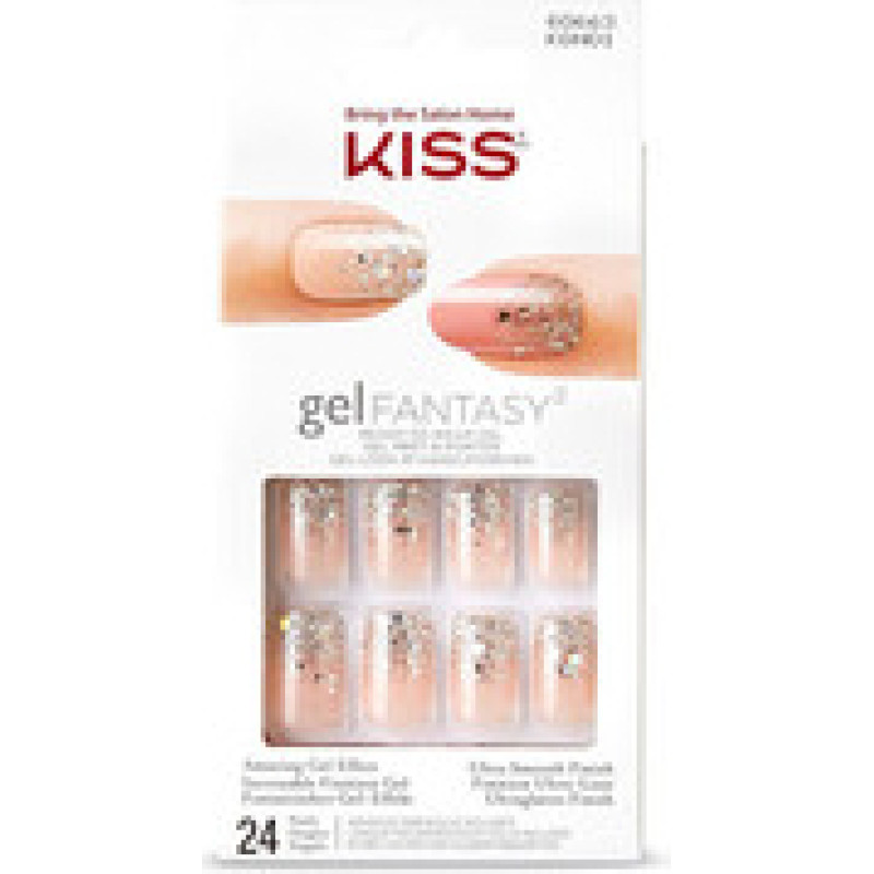 Kiss My Face 60663 Gel Fantasy Nails (24 pcs) - Gel nails