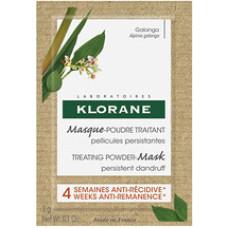 Klorane Treating Powder-Mask ( 8 x 3 g ) - Maska na vlasy proti lupům