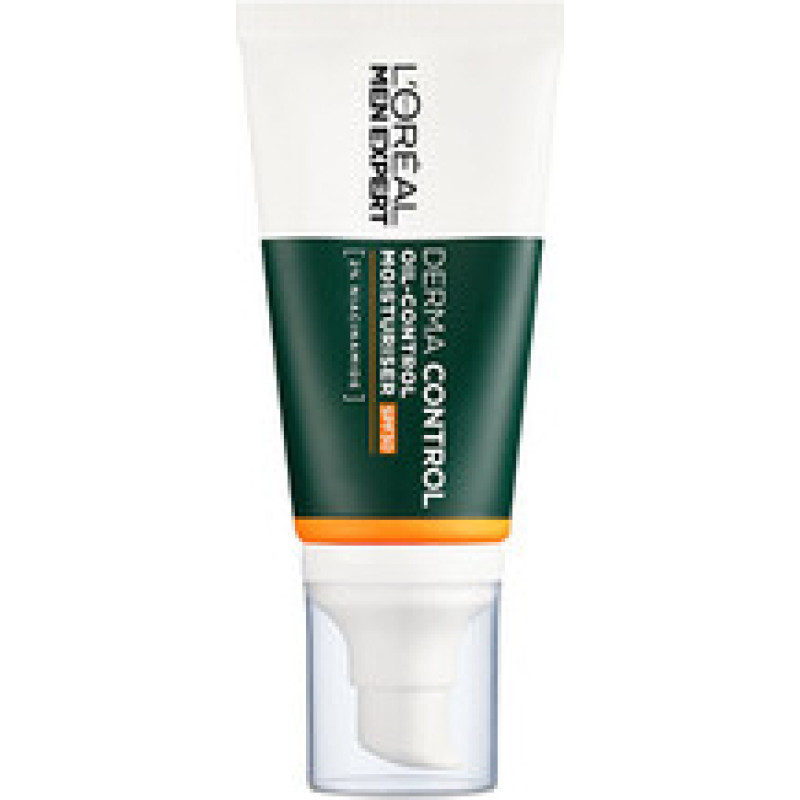 L&acute;or&eacute;al Men Expert Derma Control Oil-Control Moisturiser SPF 30 - Hydratačn&iacute; kr&eacute;m proti nedokonalostem pleti