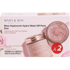 Mary & May Rose Hyaluronic Hydra Wash Off Pack Duo - Sada masek