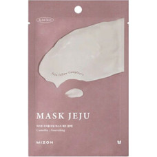 Mizon Camellia Jeju Mask - Vyživuj&iacute;c&iacute; pl&aacute;t&yacute;nkov&aacute; maska