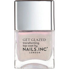 Nails.inc Better On Top Get Glazed Transforming Top Coat - Rychleschnouc&iacute; vrchn&iacute; lak na nehty 14 ml