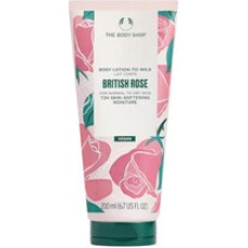 The Body Shop British Rose Body Lotion - Tělov&eacute; ml&eacute;ko pro norm&aacute;ln&iacute; až suchou pokožku
