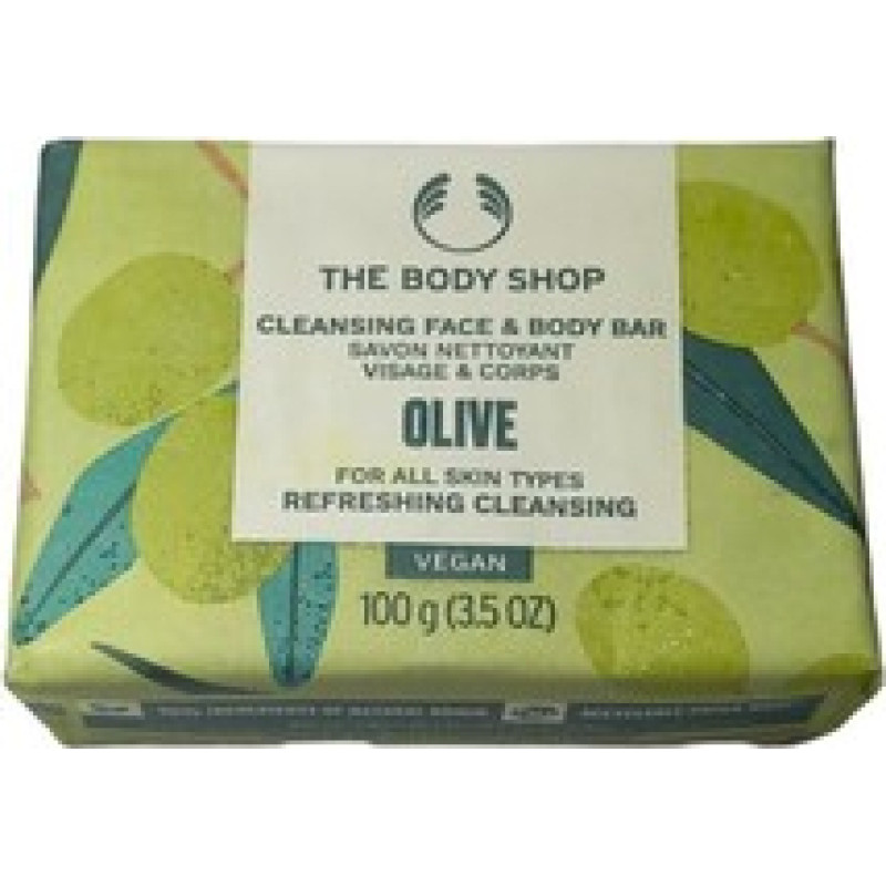 The Body Shop Olive Cleansing Face & Body Bar